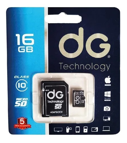 Tarjeta Memoria 16 Gb Micro Sd Clase 10